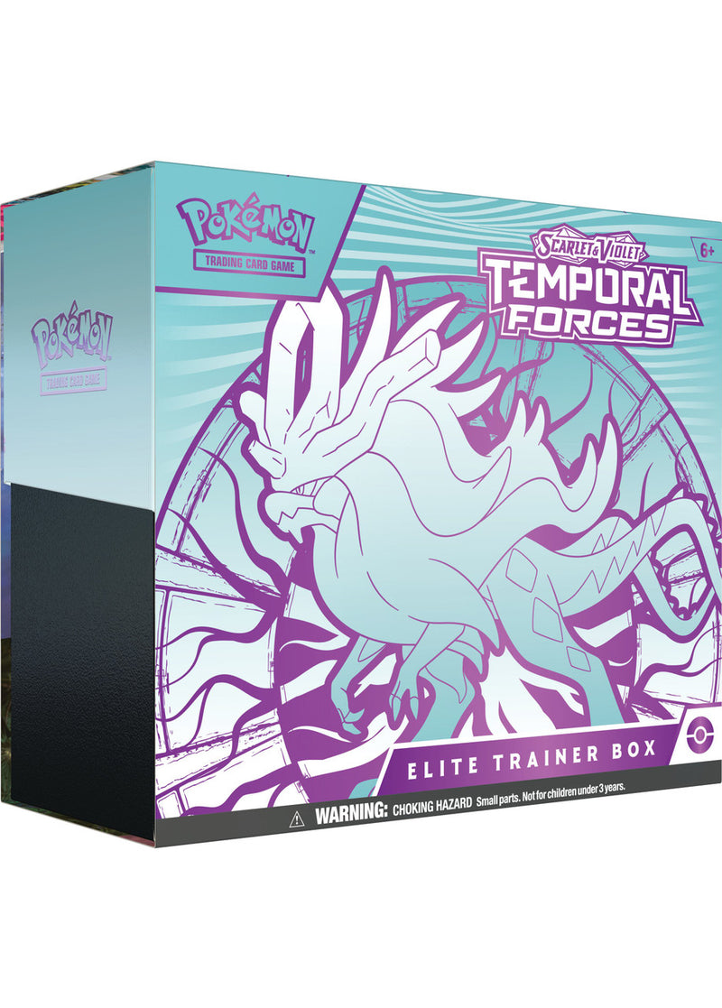 Pokémon TCG: Scarlet & Violet - Temporal Forces - Elite Trainer Box - Walking Wake