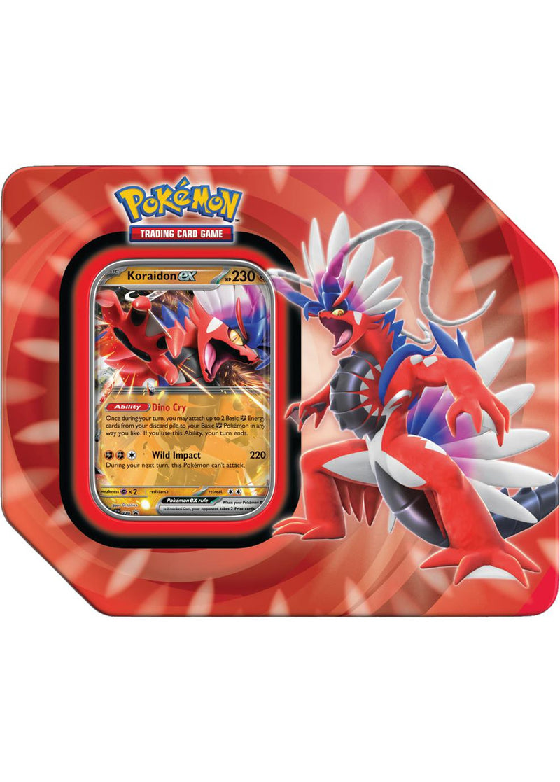 Pokémon TCG: Paldea Legends Tin - Koraidon ex