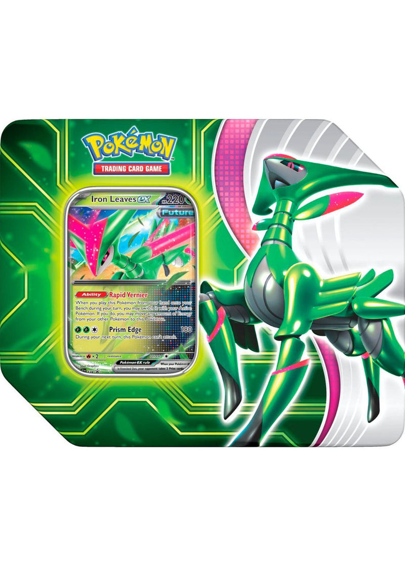 Pokémon TCG: Paradox Clash Tin - Iron Leaves ex