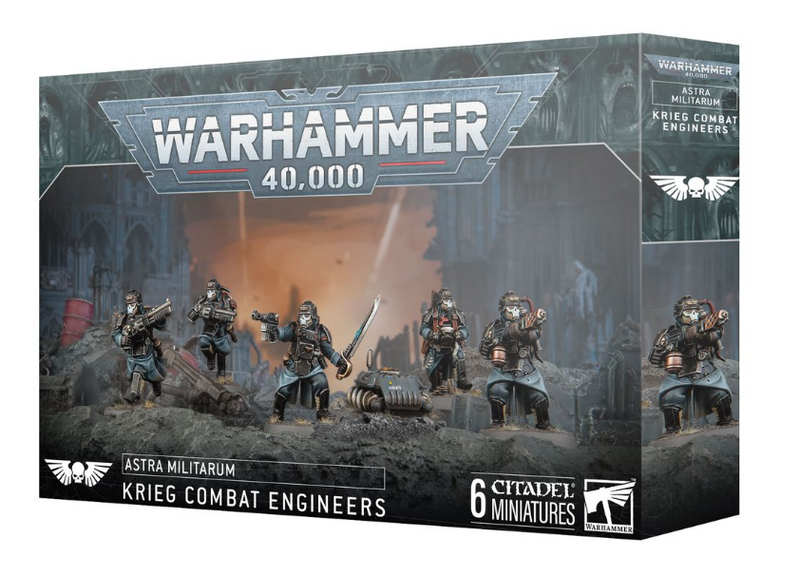 Warhammer 40,000: Astra Militarum - Krieg Combat Engineers