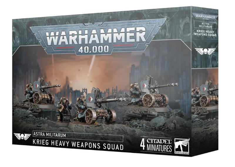 Warhammer 40,000: Astra Militarum - Krieg Heavy Weapons Squad