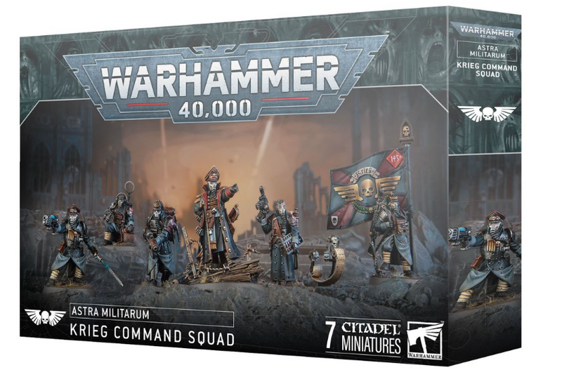 Warhammer 40,000: Astra Militarum - Krieg Command Squad