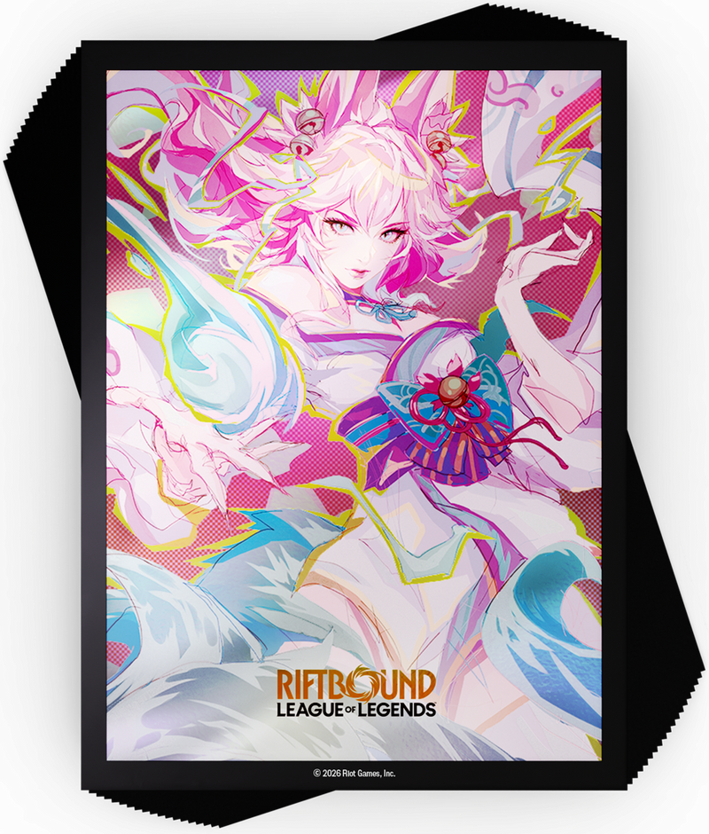 Riftbound: League of Legends TCG: Spiritforged - Art Sleeves | Spirit Blossom Ahri (100)