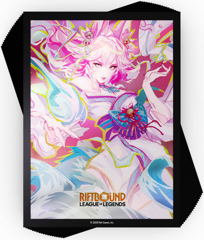 Riftbound: League of Legends TCG: Spiritforged - Art Sleeves | Spirit Blossom Ahri (100)