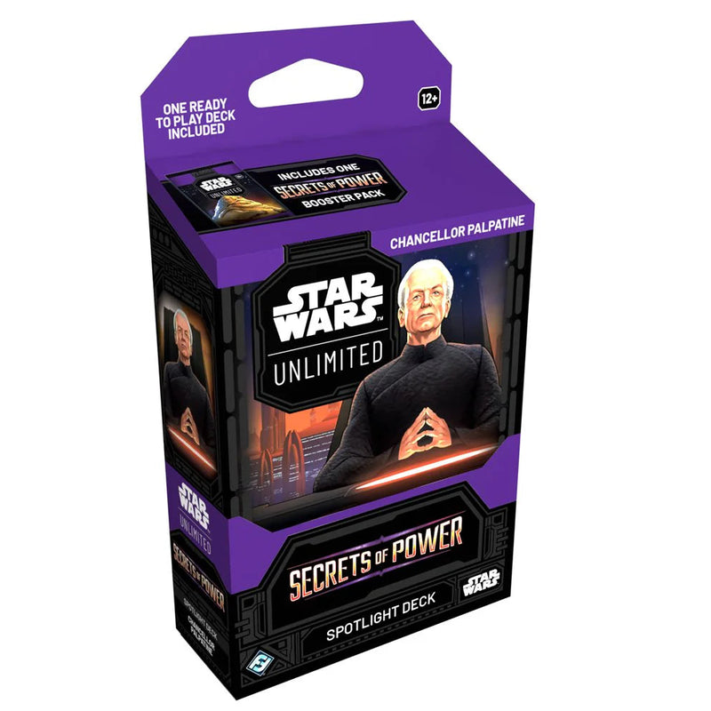 Star Wars: Unlimited - Secrets of Power | Spotlight Deck - Chancellor Palpatine
