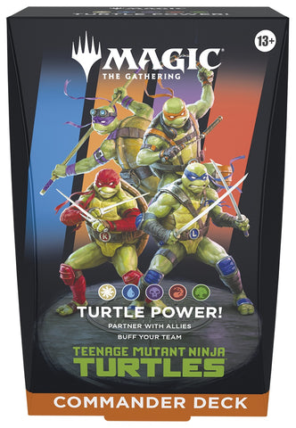 Teenage Mutant Ninja Turtles - Commander Deck | Turtle Power! (FEB 27 PRERELEASE)