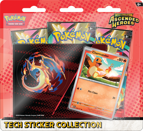 Pokémon TCG: Mega Evolution - Ascended Heroes | Tech Sticker Collection - Charmander