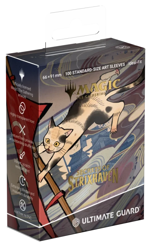 Ultimate Guard: 100 Standard-Size Art Sleeves - Secrets of Strixhaven - Cyclonic Rift