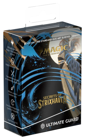 Ultimate Guard: 100 Standard-Size Art Sleeves - Secrets of Strixhaven - Force of Will