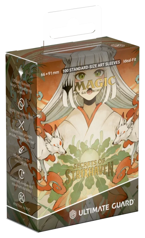 Ultimate Guard: 100 Standard-Size Art Sleeves - Secrets of Strixhaven - Crop Rotation