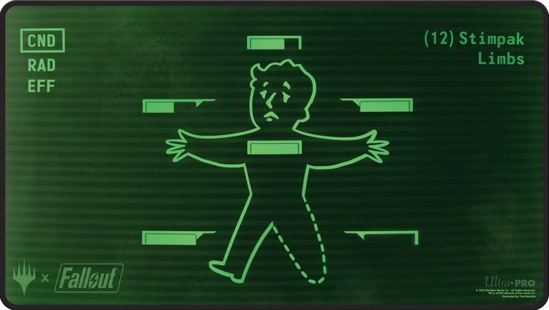 Ultra Pro Playmat: Fallout - Inventory Management (Stitched)
