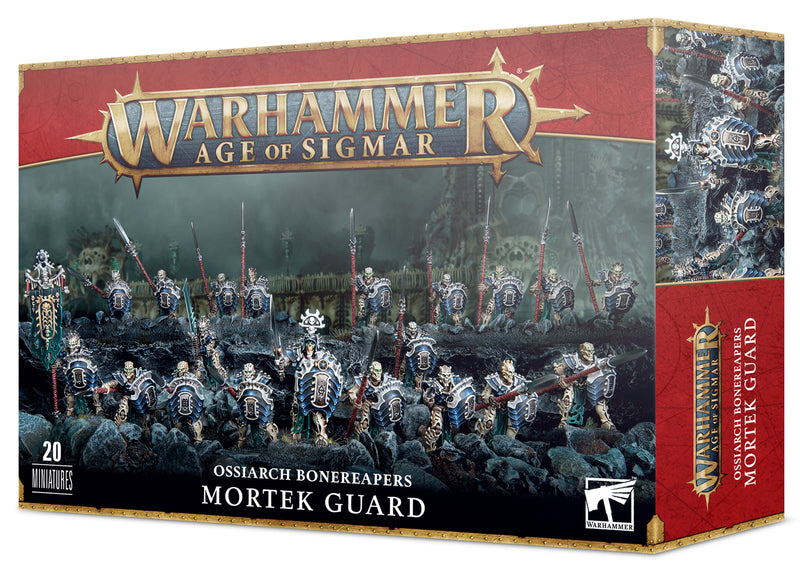 Warhammer Age of Sigmar: Ossiarch Bonereapers - Mortek Guard