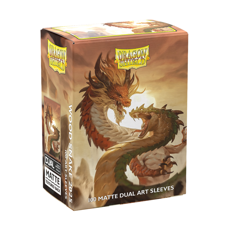 Dragon Shield: Art Sleeves - Dual Matte | Year of the Wood Snake 2025 (100)