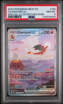 PSA 8 2023 CHARIZARD EX 151 - SIR