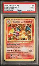 PSA 9 2016 XY EVOLUTIONS CHARIZARD - HOLO