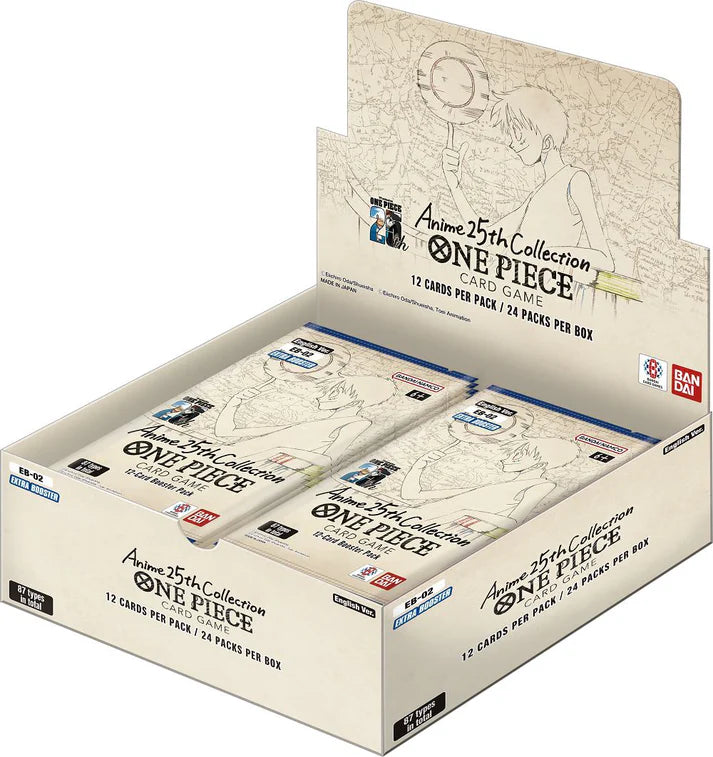 One Piece Card Game: Anime 25th Collection | Booster Box [EB-02]