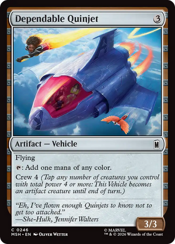 Dependable Quinjet [Marvel Super Heroes]