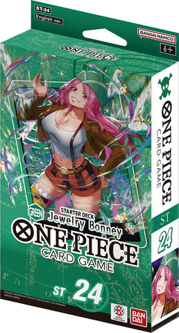 One Piece Card Game: Starter Deck - GREEN Jewelry Bonney [ST-24]