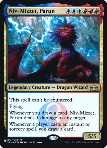 Niv-Mizzet, Parun (GRN) [Secret Lair: Heads I Win, Tails You Lose]
