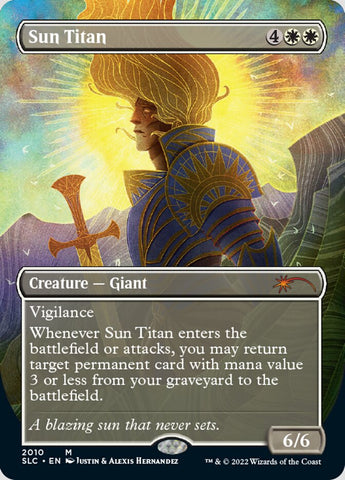 Sun Titan (2010) (Borderless) [Secret Lair Countdown Kit]
