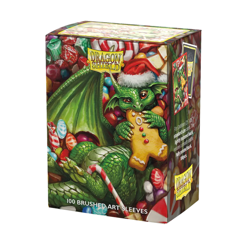 Dragon Shield: Brushed Art Sleeves | Christmas 2024