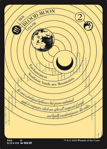 Blood Moon (366) (Foil Etched) [Secret Lair Drop Series]