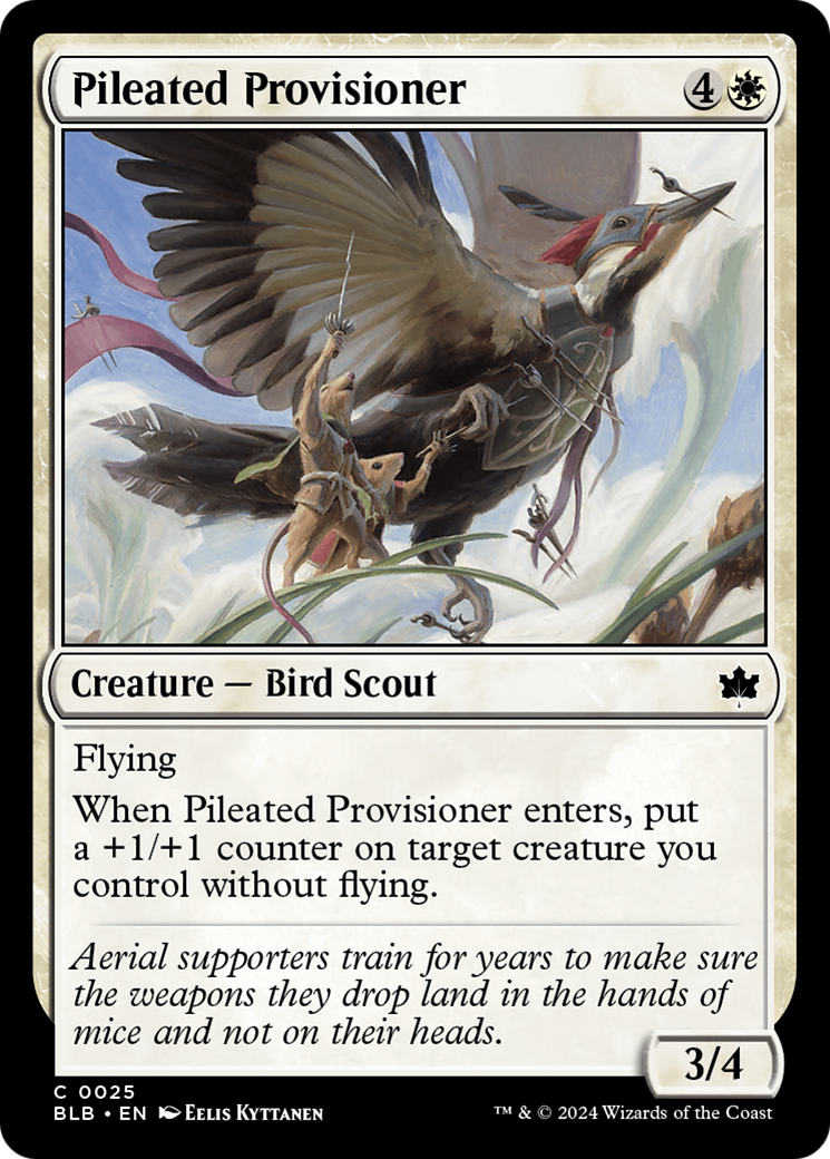 Pileated Provisioner [Bloomburrow]