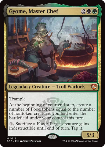 Gyome, Master Chef [Secrets of Strixhaven Commander]