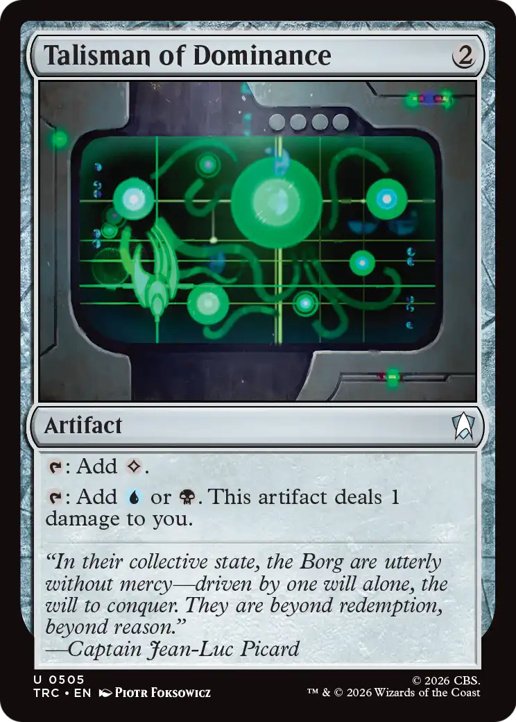 Talisman of Dominance (Surge Foil) [Star Trek Commander]