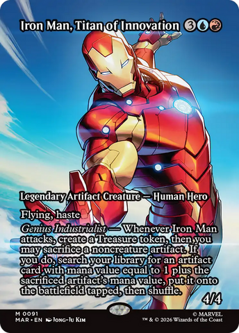 Iron Man, Titan of Innovation (Borderless) [Marvel Universe: Eternal-Legal]