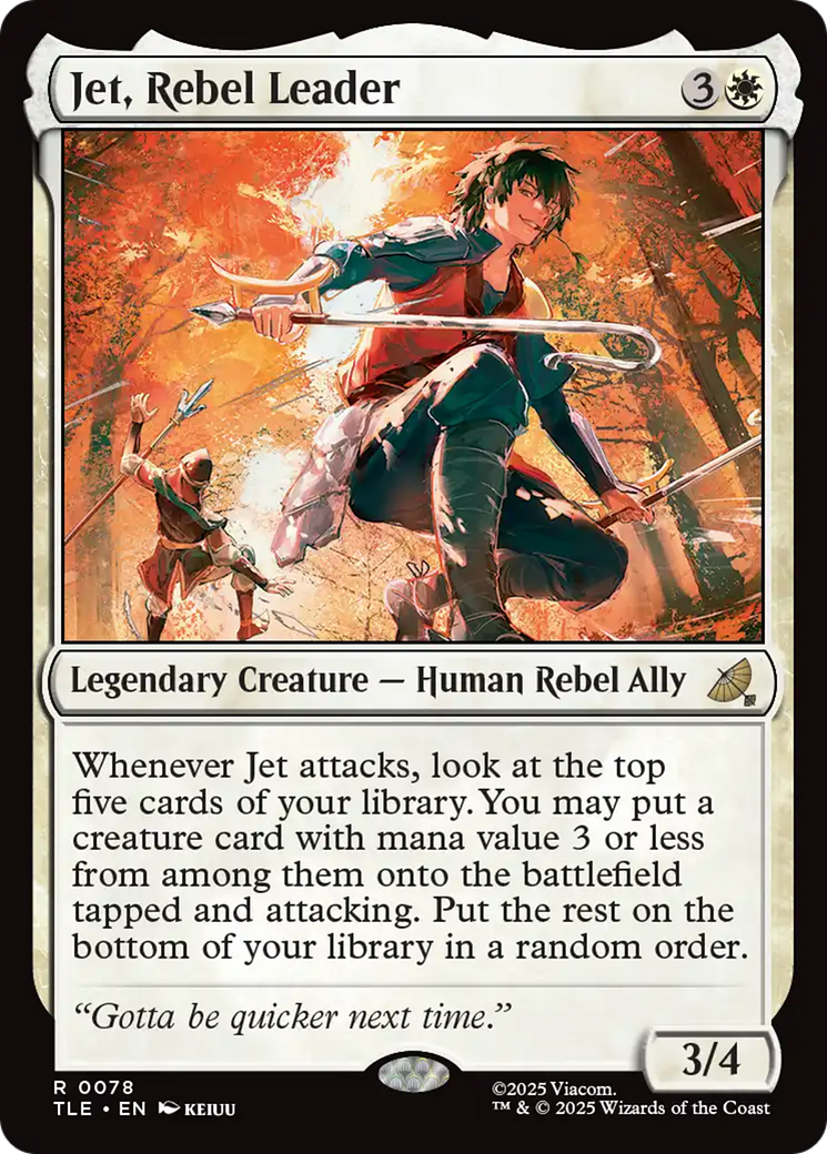 Jet, Rebel Leader [Avatar: The Last Airbender: Eternal-Legal]