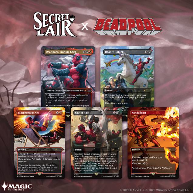 Secret Lair Drop Series - Secret Lair x Marvel's Deadpool