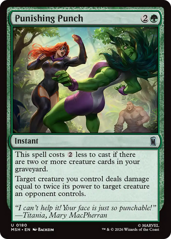 Punishing Punch [Marvel Super Heroes]