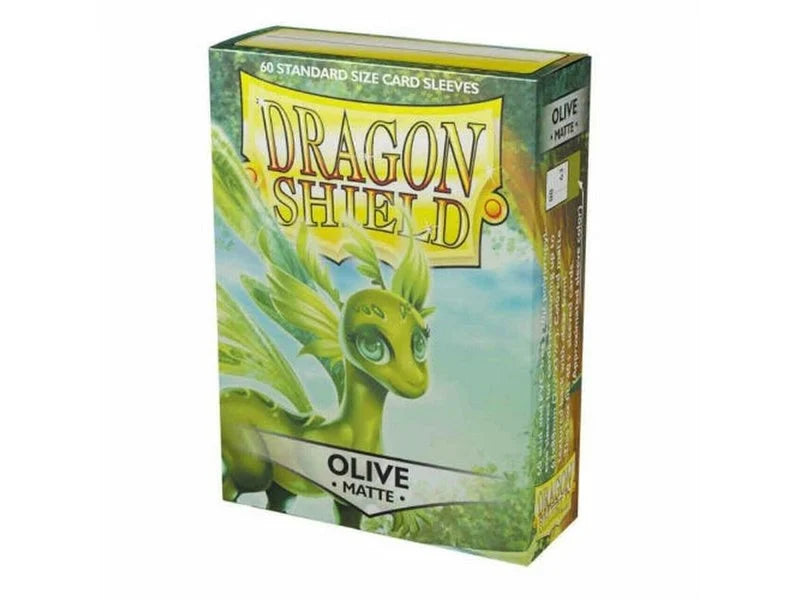 Dragon Shield: Matte Sleeves - Olive Green (60ct)