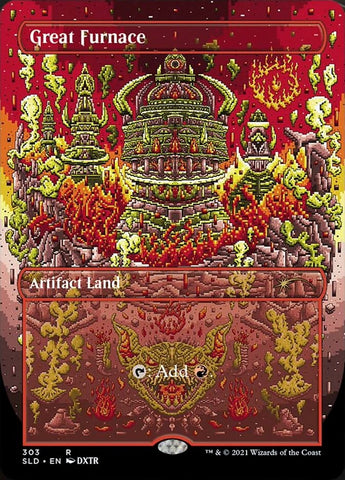 Great Furnace (303) (Borderless) [Secret Lair Drop Series]