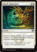 Harsh Annotation [Secrets of Strixhaven]
