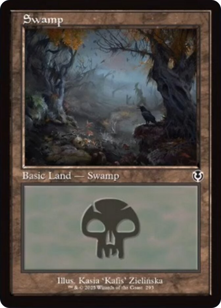 Swamp (293) (Retro Frame) [Innistrad Remastered]