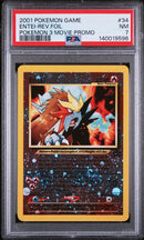 PSA 7 2001 POKEMON 3 MOVIE PROMO ENTEI - FOIL