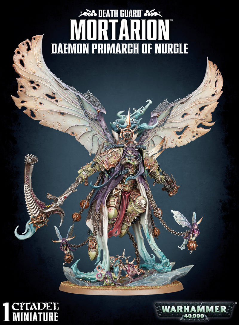 Warhammer 40,000: Death Guard - Mortarion Daemon Primarch of Nurgle