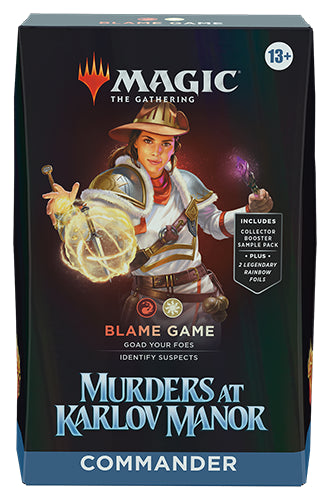 Murders at Kavlov Manor: Commander Deck - Blame Game