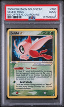 PSA 2 2006 CRYSTAL GUARDIANS GOLD STAR CELEBI - HOLO