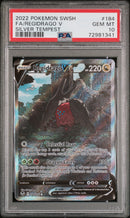 PSA 10 2022 REGIDRAGO V SILVER TEMPEST - FULL ART