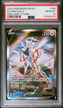 PSA 10 2022 ARCEUS V BRILLIANT STARS - FA