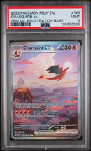 PSA 9 2023 CHARIZARD EX 151 - SIR