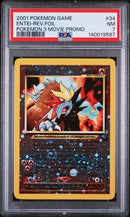 PSA 7 2001 POKEMON 3 MOVIE PROMO ENTEI - FOIL