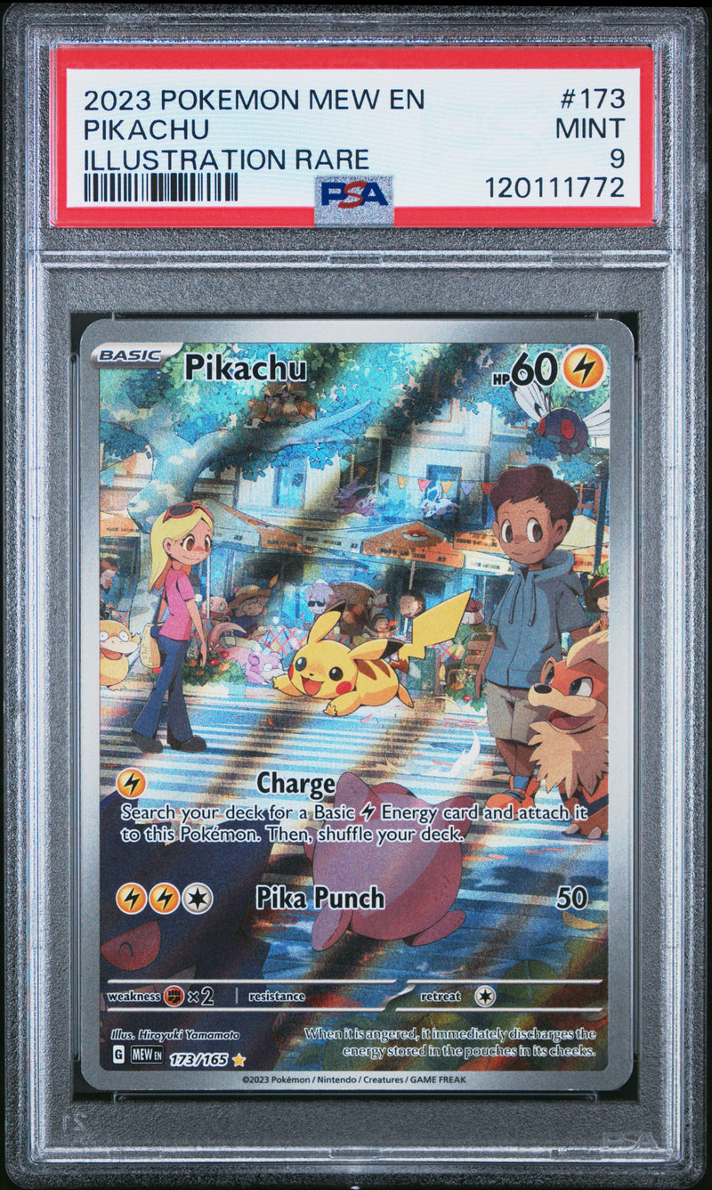 PSA 9 2023 PIKACHU 151 - IR