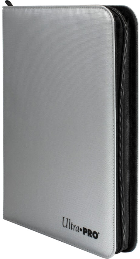Ultra Pro Zip Binder 9 Pocket Silver