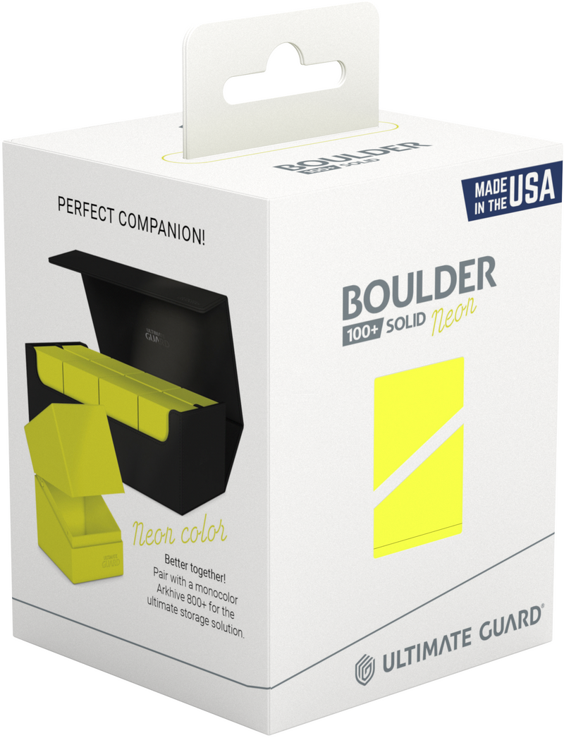 Ultimate Guard: Boulder 100+ Neon - Yellow