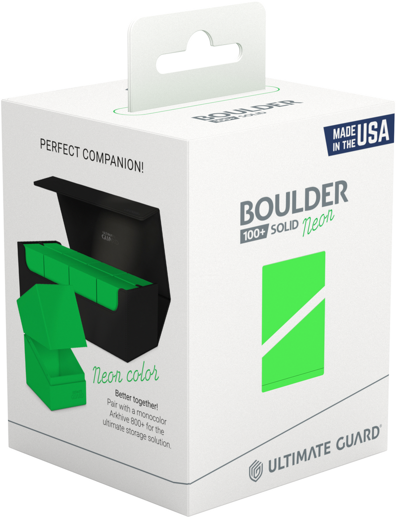 Ultimate Guard: Boulder 100+ Neon - Green
