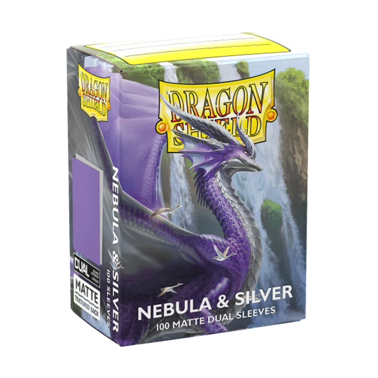 Dragon Shield: Dual Matte - Nebula & Silver